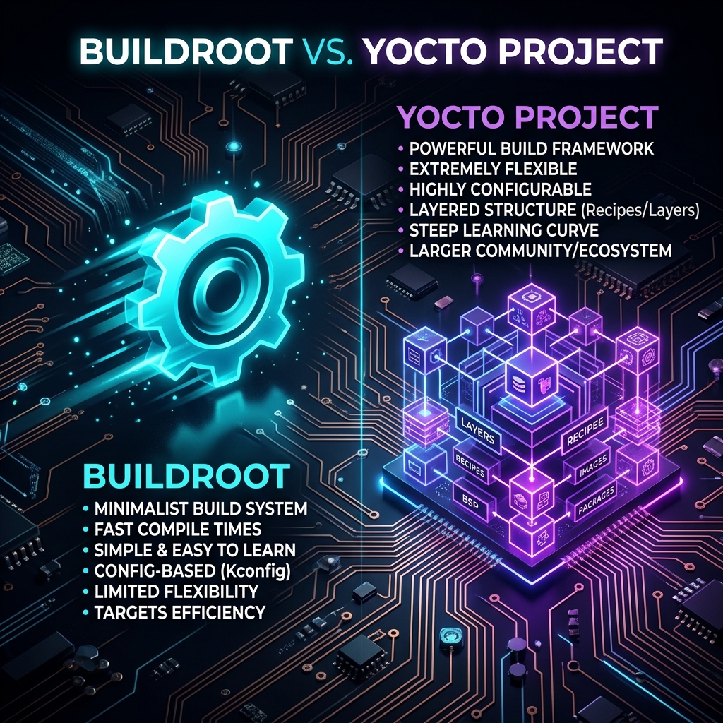 Buildroot vs Yocto Comparison
